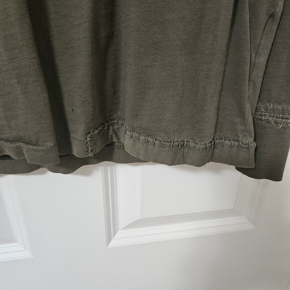 G-star raw men's Medium long sleeve green t shirt - Picture 8 of 12